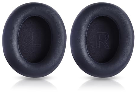 Jiusely Replacement Earpads for Anker Soundcore Life Q30 / Q35 BT, Ear Pads with Protein Leather and Memory Foam, Headset Ear Cushion Repair Parts(Blue)