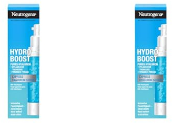 Neutrogena Hydro Boost Hyaluron Serum, Aqua Perlen mit Vitamin E und Hyaluronsäure, für trockene Haut, 30ml (Packung mit 2)