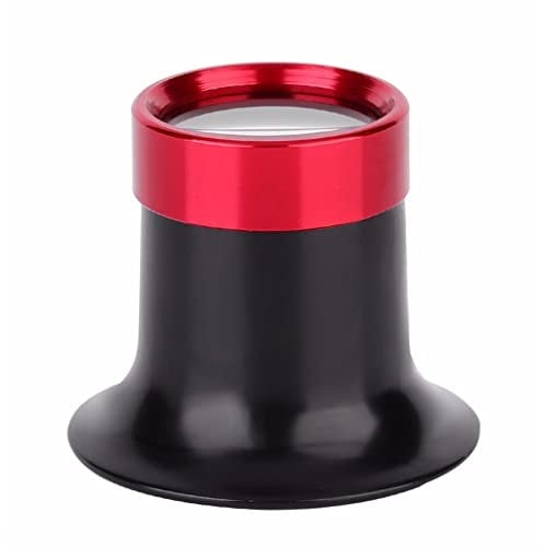 MYVVKIA 10X Auge Lupe Lupe Schmuck Uhr Reparatur Werkzeug Aluminium Legierung Monokulare Lupe Objektiv