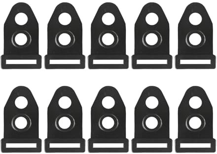 10pcs/set Camping Tent Accessories Tarp Awning Safety Buckle Camping Tent Ground Fixing Clip Nail Pole Rod Foot Clamp