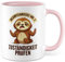 Tasse Beamter Geschenk Zuständigkeit prüfen, Kaffeetasse 330ml aus Keramik - Beamte Büro Humor Amt Verantwortung Kaffee-Becher