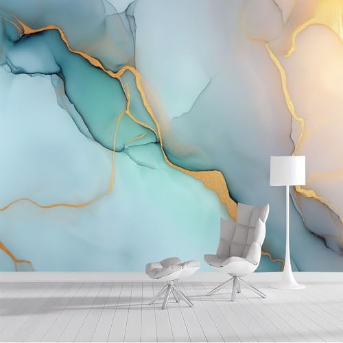 Papel Pintado Textura de mármol,400 × 280 cm Papel para Muebles pintura abstracta de tinta Papel Pared Murales Decorativos Pared Papel Tapiz Impermeable para Cocina Baño
