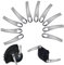 ACTOYS 10 Rasentrimmer Messer Metall, Metallmesser für Rasentrimmer, Rasentrimmer Klingen Metall, Ersatzmesser für Rasentrimmer Metall, Rasentrimmer Ersatzmesser (Säge, 10)