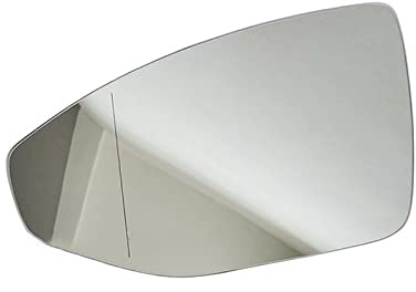 DPBXQ Außenspiegel für Audi A6L/A6 C8 2019- /Ersatzspiegel Spiegelglas Ersatz mit Heizfunktion mit Rückwand,L