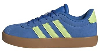 adidas Unisex Kids VL Court 3.0 Shoes Kids, Bright Royal/Pulse lime/GUM10, 6 UK