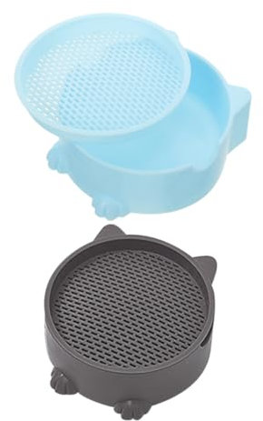 iplusmile Hydroponic Desktop Planter 2 Pack Cat Grass Planter Cat Grass Container