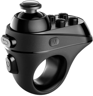 Manette de jeu sans fil intelligente v.r, manette de jeu bluetoth, contrôle de jeu multi-appareils | Compatible avec Smart TV, ordinateur portable, téléphone portable, PC, tablette, casque
