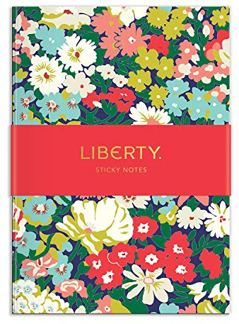 Liberty London Floral Sticky Notes Hard Cover Book