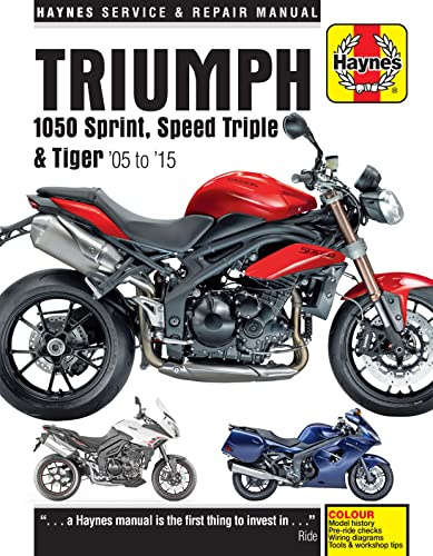Triumph 1050 Sprint, Speed Triple & Tiger (05-15)