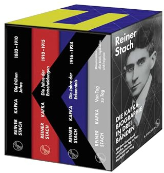 Die Kafka-Biographie in drei Bänden: Limitierte Gesamtausgabe im Schuber. Mit dem Zusatzband »Kafka von Tag zu Tag. Dokumentation aller Briefe, ... und einem historischen Stadtplan von Prag