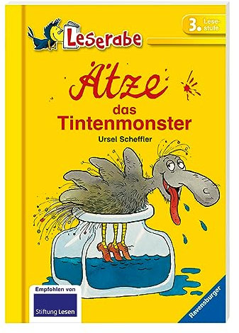 Ätze. das Tintenmonster - Leserabe 3. Klasse - Erstlesebuch für Kinder ab 8 Jahren: Mit spannendem Leserätsel (Schulausgabe in Broschur)