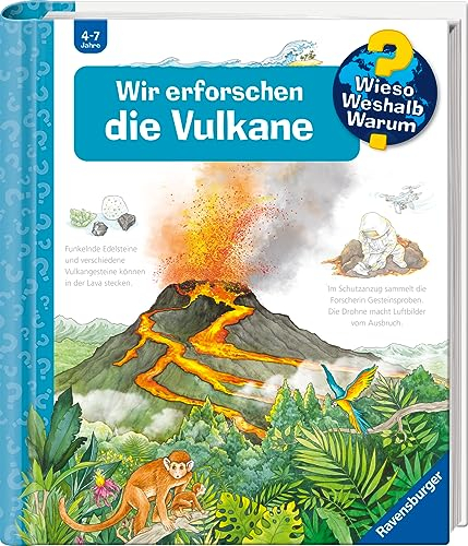 Wieso? Weshalb? Warum?, Band 4 - Wir erforschen die Vulkane (Sachbuch ab 4 Jahre - mit Klappen)