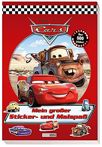 Disney PIXAR Cars: Mein großer Sticker- und Malspaß: über 500 Sticker!