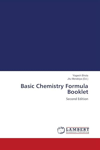 Basic Chemistry Formula Booklet: Second Edition