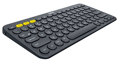 Logitech K380 (ALEMAN) Bluetooth MULTIDISPOSITIVO, TECLADO Negro