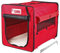 Fiamma Carry Dog Reise Hundehütte rot 75x49x55 inkl Tragetasche