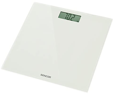SENCOR SBS 2301 Personal Scale (Gehärtetes Sicherheitsglas) weiß