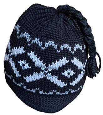 Eisbär Mütze Selma Beanie Inka schwarz
