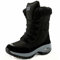 GURGER Stivali Donna Invernali Impermeabili Stivali da Neve Donna Alti Pelliccia Calda Stivaletti Inverno Scarpe da Trekking Nero 36