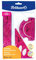 Pelikan 700917 Geometrieset, Lineal, Winkelmesser, Dreieck, flexibles Material, farbig sortiert, keine Farbauswahl möglich, 1 Set