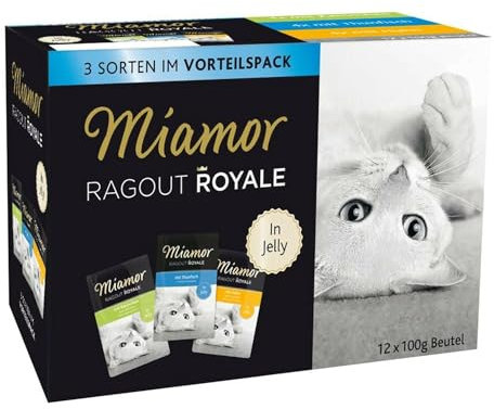 Miamor FB Ragout Royale Multibox in Jelly 12 x 100 g (Menge: 4 je Bestelleinheit)