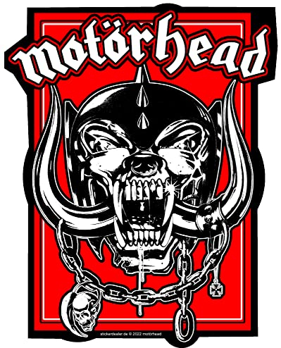Motörhead Aufkleber Sticker Bands Musik Rock Heavy Lemmy ca. 12x10 cm