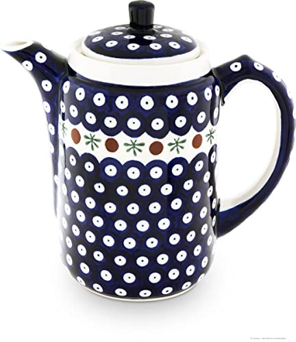 Bunzlauer Keramik Kaffeekanne 1.25L B=20,0cm, H=20,1cm, Dekor 41