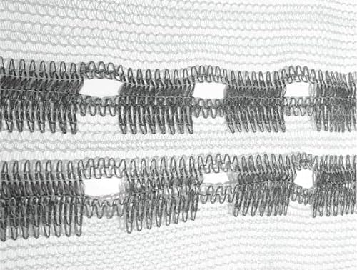 RK-Planen 3,07 x 10 m, Gerüstnetz IP - Staubschutznetz - Gerüstnetz, Farbe Weiß