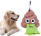 Distributeur Sac a Crottes Chien Distributeur de Sacs à Déjections Canines Silicone Avec Mousqueton et 1 Rouleau de Sac à Caca pour Chien , pour Plein Air Animaux Déchets