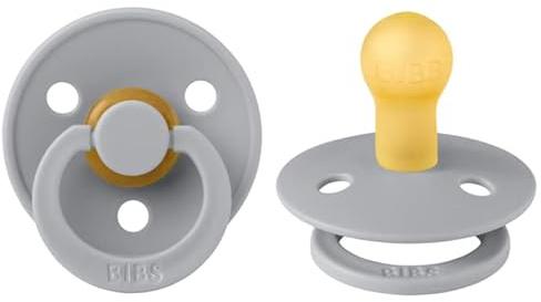 BIBS Schnuller Pazifier (Größe 1 0-6 Monate, Cloud)