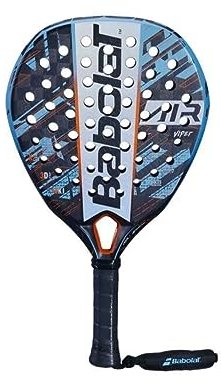 Viemylu Pala Padel Pala Babolatt Air Viper 2023 Carbono 16K Azul, Con Funda
