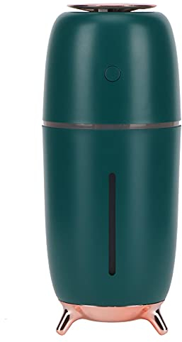 Cool Mist Luftbefeuchter Diffusor, Luftbefeuchter für Schlafzimmer Doppelschutz, Luftbefeuchter für Babys Kinderzimmer & Ganzes Haus (Grün)