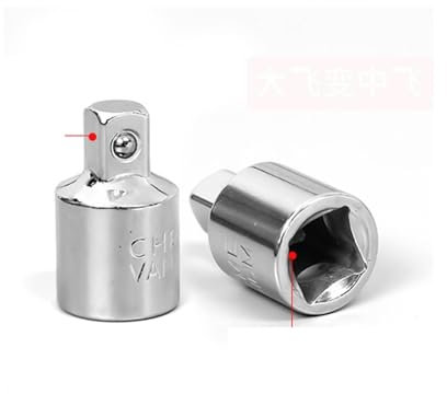 MORREZ 1pc 1/4 3/8 1/2 Inch Socket Adapter Female To Male Drive Spanner Converter Wrench Adapter Part Professional Hand Tools (Color : 1 2 3 8)