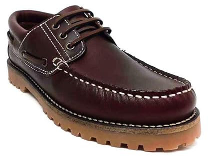 Zapato Náutico Cordones 17-121, Marrón, 44