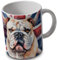 verytea British Bulldog 10oz Ceramic Mug with Union Jack – Gift for Dog Lover