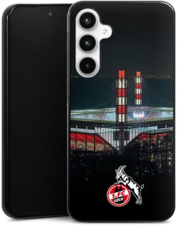 DeinDesign Silikon Hülle kompatibel mit Samsung Galaxy A35 5G Case schwarz Handyhülle 1. FC Köln Stadion Offizielles Lizenzprodukt