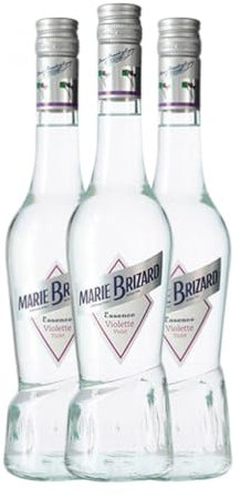 Licores Marie Brizard Violeta Botella Medium 50 cl (Caja de 3 Botella Medium de 50 cl)