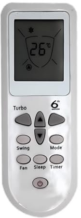 DG11D3-02 - Mando a distancia de repuesto para aire acondicionado Whirlpool DG11D3-02 DG11D3-01 DG11D3-03