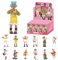 POP MART Peach Riot Rush Hour Series Figures Actionfiguren Sammelfiguren Sammler Kunstspielzeug Spielzeug Figuren Geschenk Whole Set