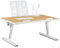 HUOLE Plateau de lit Portable pour Ordinateur Portable avec Pieds Pliables,Bureau Pliable pour Travailler, Lire et écrire, Convient pour canapé, lit, Plage, 60 * 40 * 26-39cm-Noyer