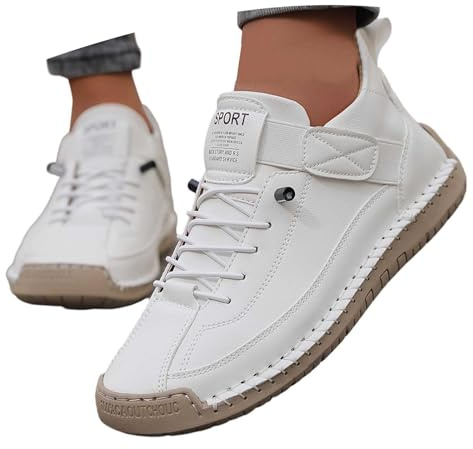 Hsternexy Orthopädische Schuhe Damen Sneaker Komfortable Schmerzfreie Barfußschuhe Lederschuhe Atmungsaktive Wasserdicht Sportschuhe Laufschuhe Stützende Barfuss Freizeitschuhe Leichte Sportschuhe
