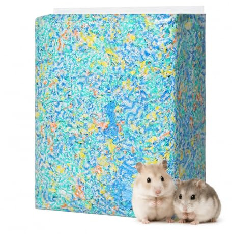 Hamster Strö 900g, Dammfri Pappersströ För Smådjur, Strö För Kaniner | sängkläder marsvin med luktkontroll, chinchillassand, festkonfetti, hamstertillbehör