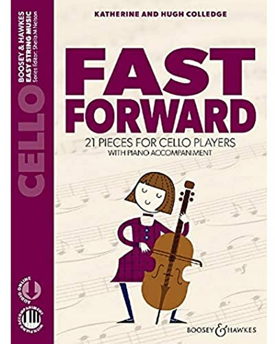 Fast Forward: 21 pieces for cello players. Violoncello und Klavier. (Easy String Music)