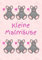 Kleine Malmäuse: Kinder malen Bilder Malbuch Maus Mäuse Herz Zeichnung Kinderzeichnungen