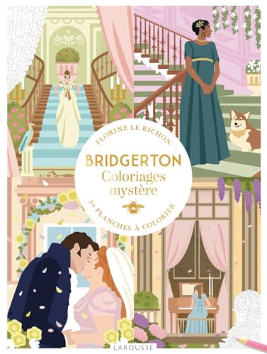 Bridgerton - Coloriages mystère: 30 planches à colorier