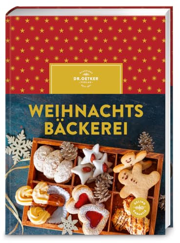 Weihnachtsbäckerei: Das große Weihnachtsbackbuch von Dr. Oetker mit 80 himmlischen Rezepten für Plätzchen, Makronen, Lebkuchen, Stollen und süße Festtagsideen.