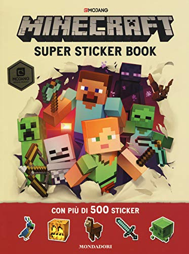 Minecraft Mojang. Super sticker book. Con adesivi (Licenze)