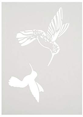 Schablone Kolibris DIN A4 Motivschablone Universalschablone