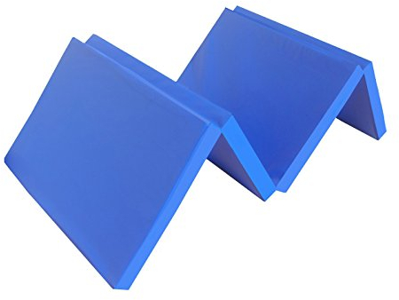 NiroSport Klappmatte Turnmatte 180 x 60 x 5cm Weichbodenmatte Kinder Sportmatte für Turnhallen - hautfreundliche & abwaschbare Fitnessmatte