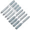 sourcing map M8 Vis Double Filetage Boulon Longueur 70mm Double Tête Autotaraudeuse 8mm Bois Joint Meubles Jambes 8Pcs